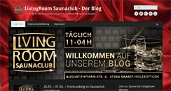 Desktop Screenshot of blog.fkk-livingroom.de